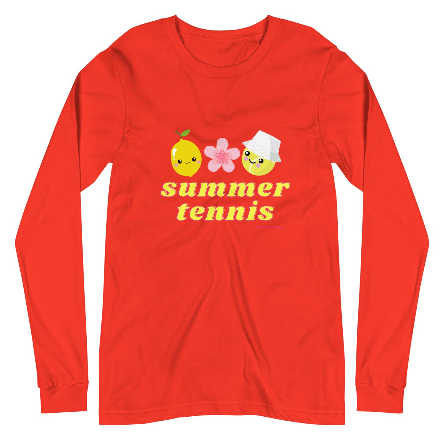 Summer Tennis Unisex Long Sleeve Tee