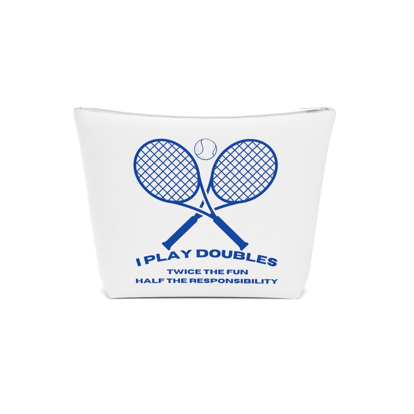 Doubles Player's Cotton Cosmetic Bag