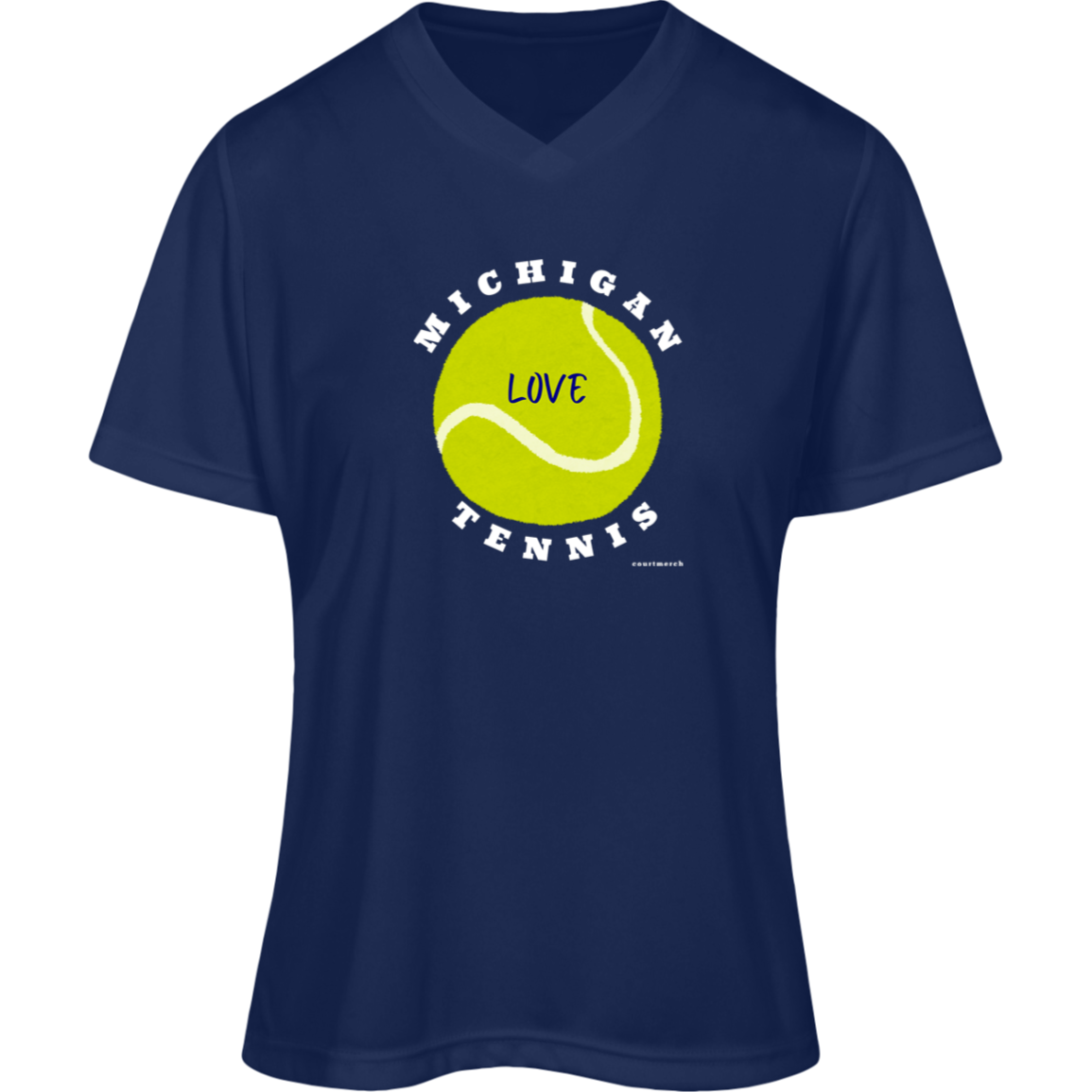 Michigan Tennis Performance Shirt - Love