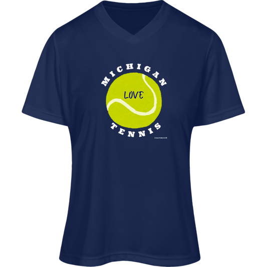 Michigan Tennis Performance Shirt - Love