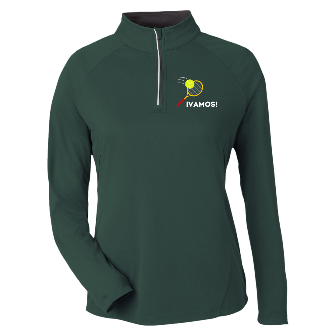 ¡Vamos! Women's Quarter Zip UV Protective Moisture-Wicking Shirt