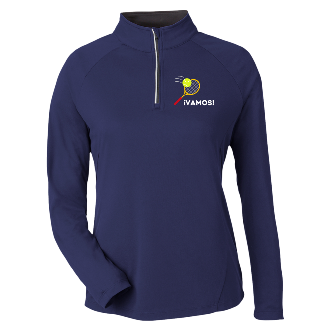 ¡Vamos! Women's Quarter Zip UV Protective Moisture-Wicking Shirt