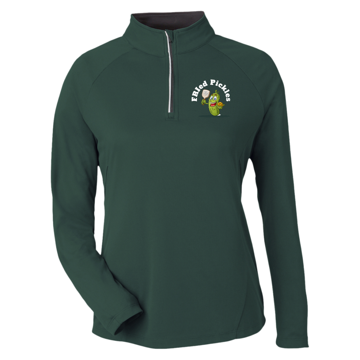 FRIed Pickles Travis Pointe Quarter Zip UV Protective Moisture-Wicking Shirt