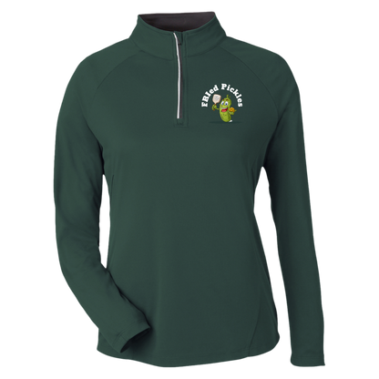 FRIed Pickles Travis Pointe Quarter Zip UV Protective Moisture-Wicking Shirt