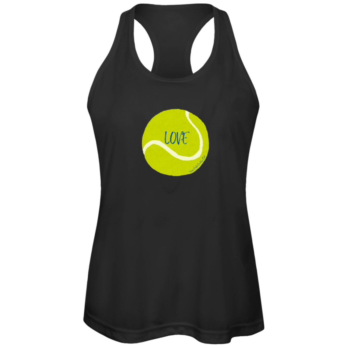 "Love" Travis Pointe Country Club Racerback Performance Tank