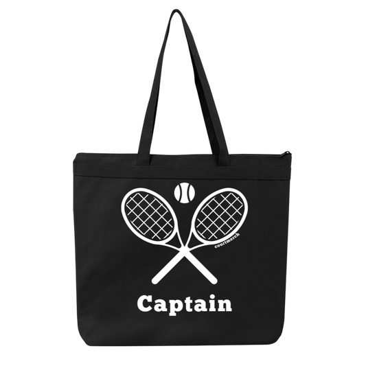 Tennis Captain Tote Bag