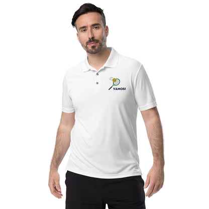 ¡Vamos! Adidas Men's Performance Polo Shirt with UPF Protection