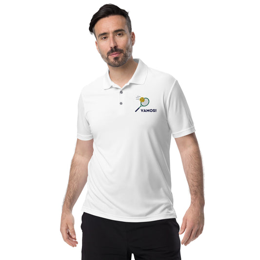 ¡Vamos! Adidas Men's Performance Polo Shirt with UPF Protection