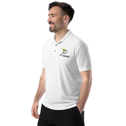 ¡Vamos! Adidas Men's Performance Polo Shirt with UPF Protection