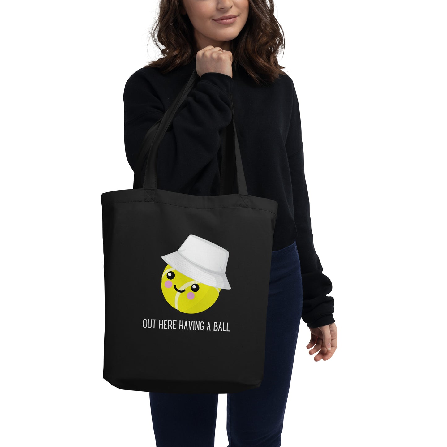 Courtney "Out Here Having A Ball" Eco Tote Bag