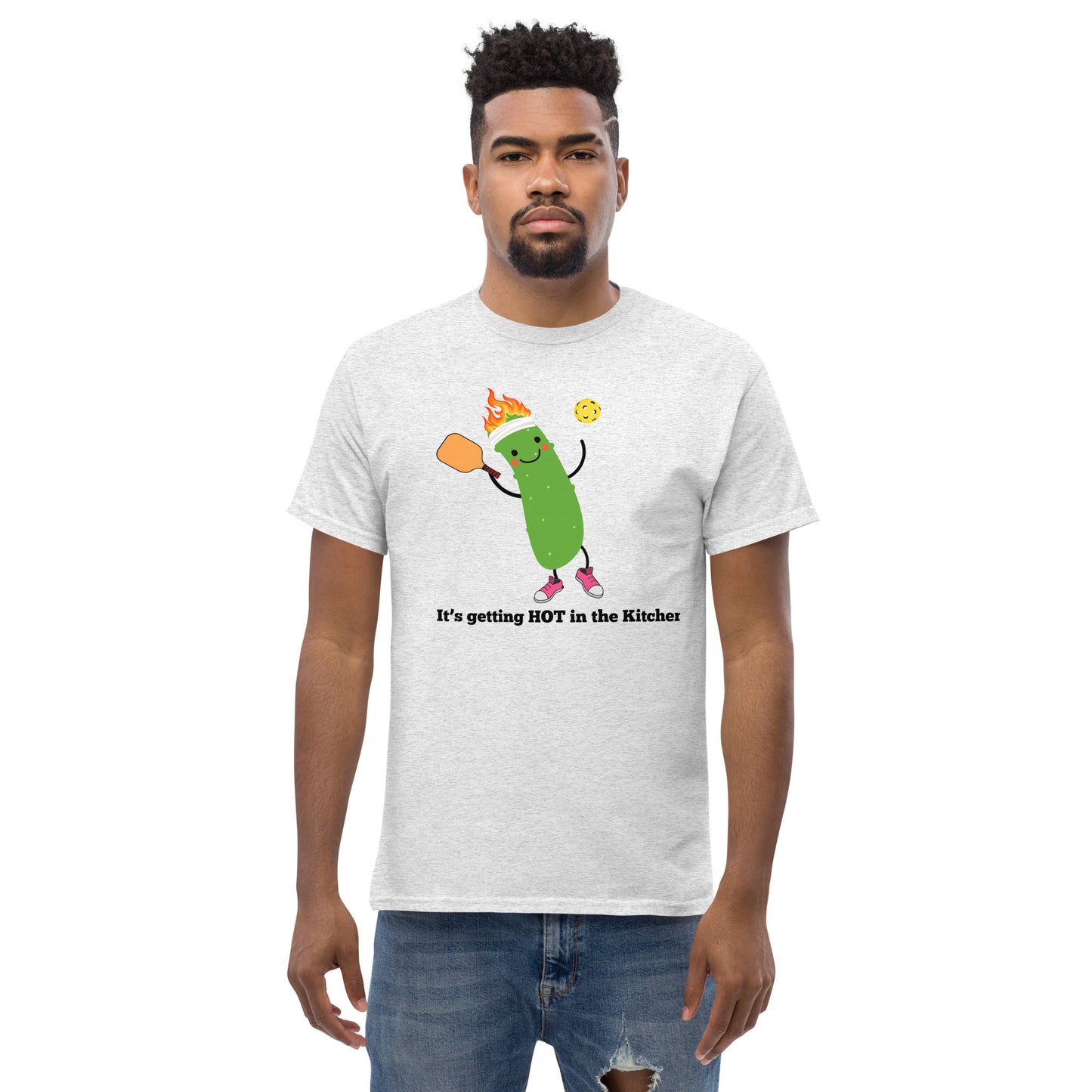 "It's Getting Hot in the Kitchen" Pickleball Men's Classic Tee