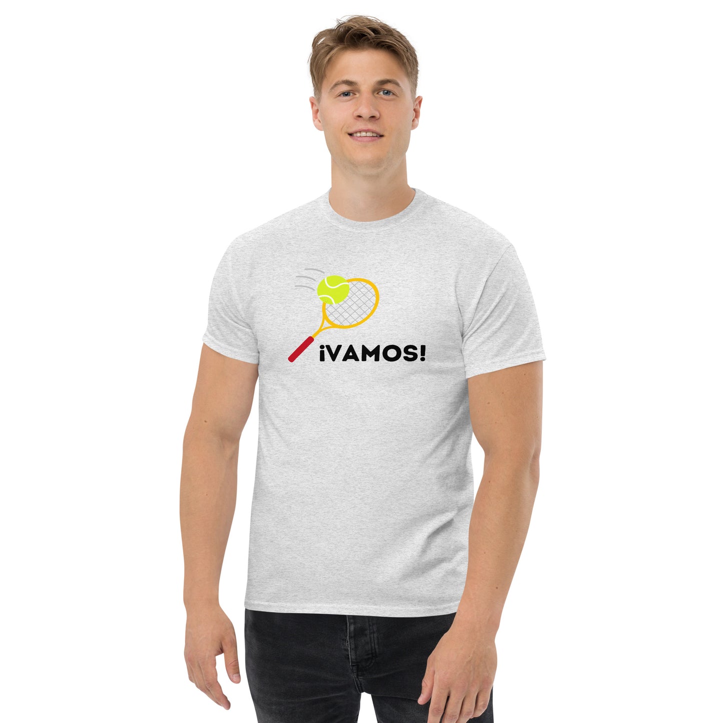 ¡Vamos ! T-shirt classique pour hommes (Allons-y ! en espagnol)