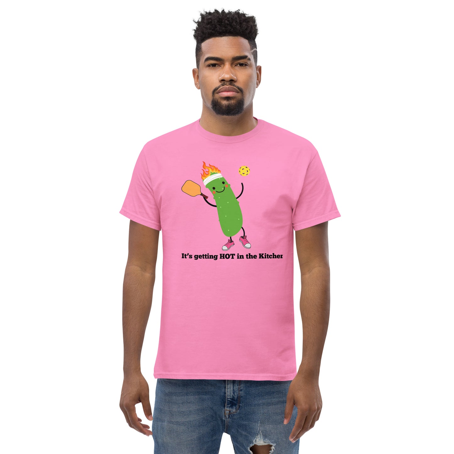 "It's Getting Hot in the Kitchen" Pickleball Men's Classic Tee