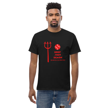 T-shirt classique pour hommes "Drop Shot Demon"