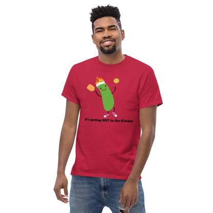 "It's Getting Hot in the Kitchen" Pickleball Men's Classic Tee