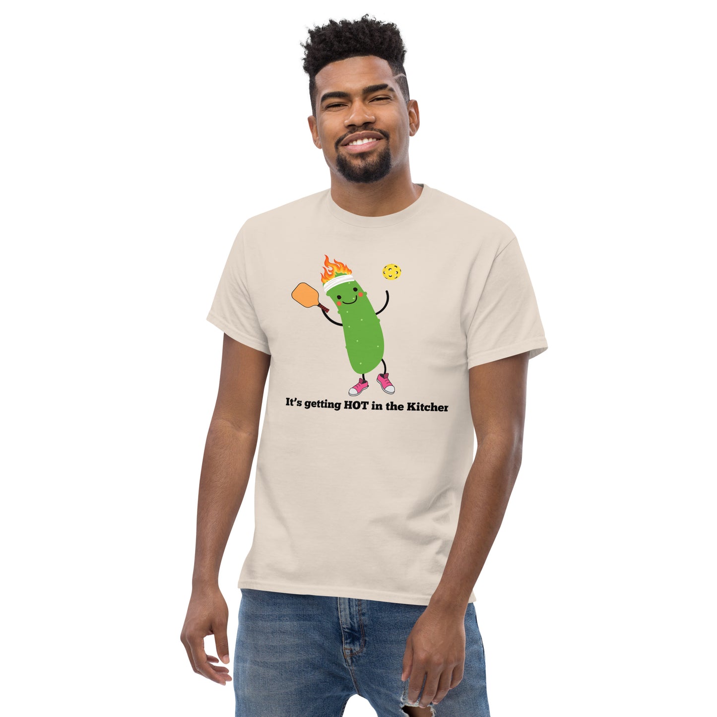 Il fait chaud dans la cuisine Pickleball Men’s Classic Tee