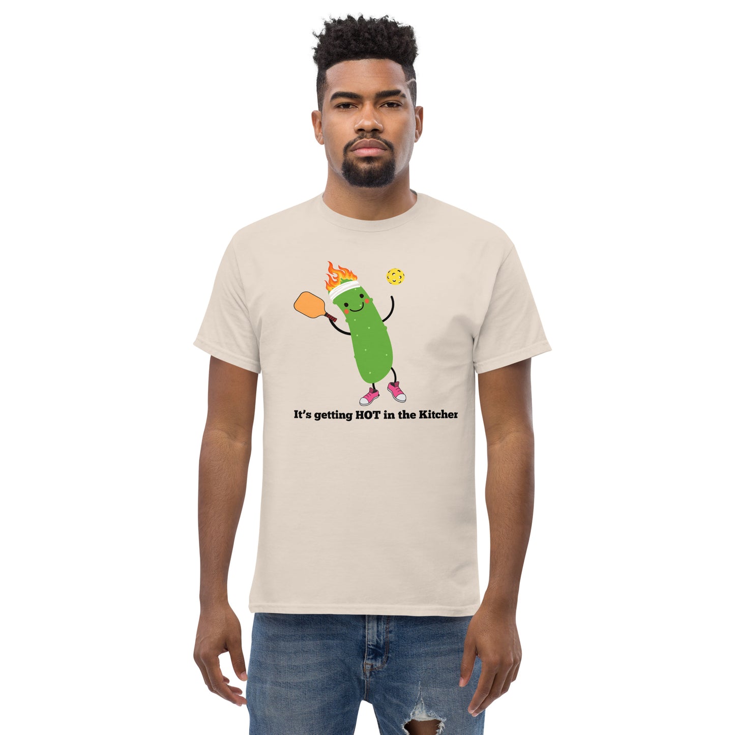 Il fait chaud dans la cuisine Pickleball Men’s Classic Tee