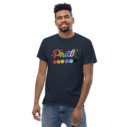 Camiseta clásica con tema del orgullo para hombre