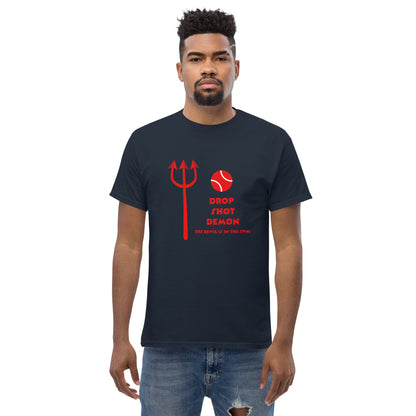 T-shirt classique pour hommes "Drop Shot Demon"