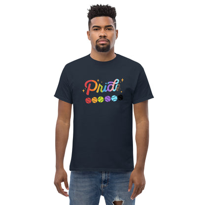 Camiseta clásica con tema del orgullo para hombre