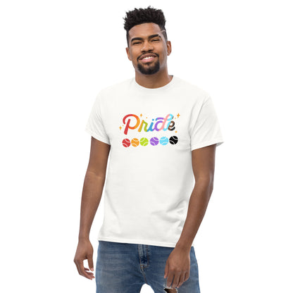 Camiseta clásica con tema del orgullo para hombre