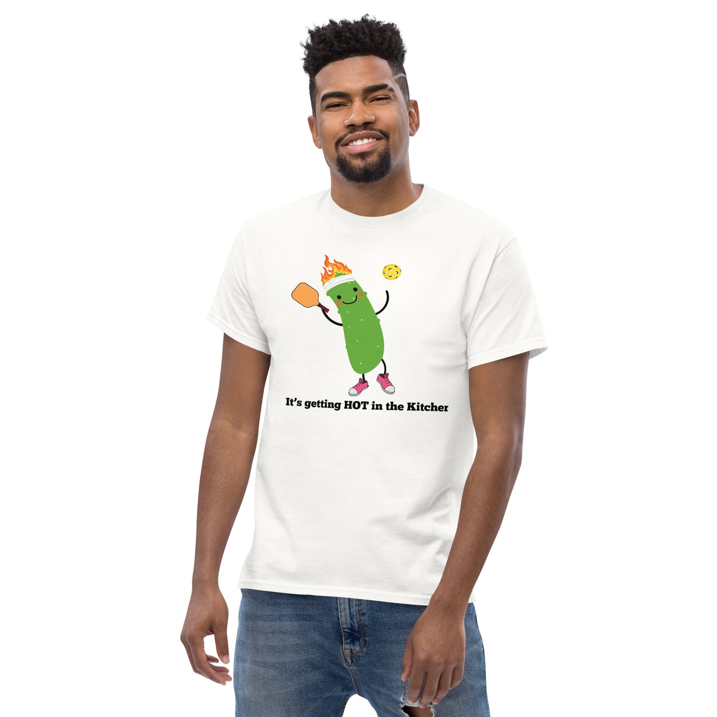 Il fait chaud dans la cuisine Pickleball Men’s Classic Tee