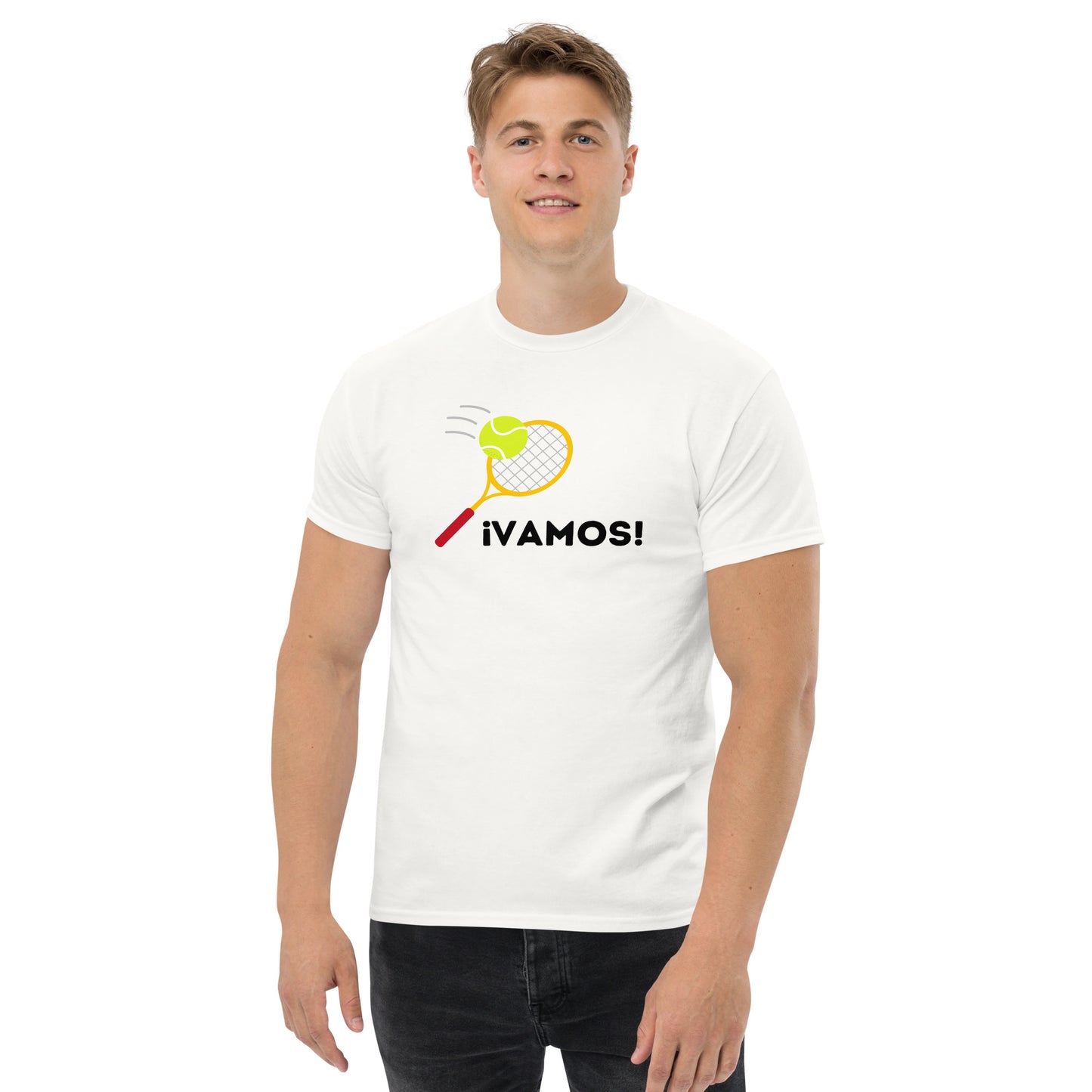 ¡Vamos ! T-shirt classique pour hommes (Allons-y ! en espagnol)