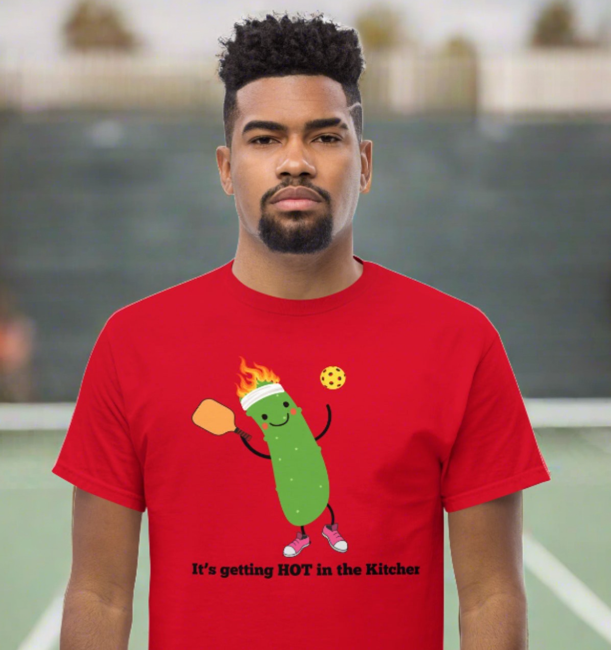 "It's Getting Hot in the Kitchen" Pickleball Men's Classic Tee