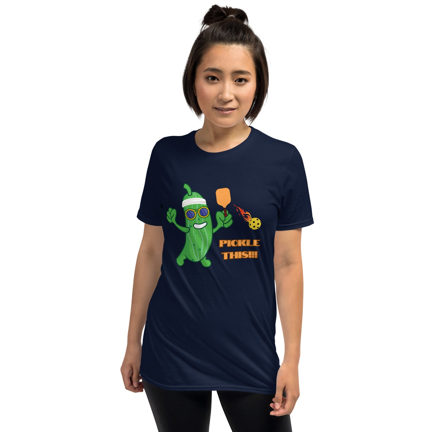 Pickleball "Pickle This!!!" Short-Sleeve Unisex T-Shirt