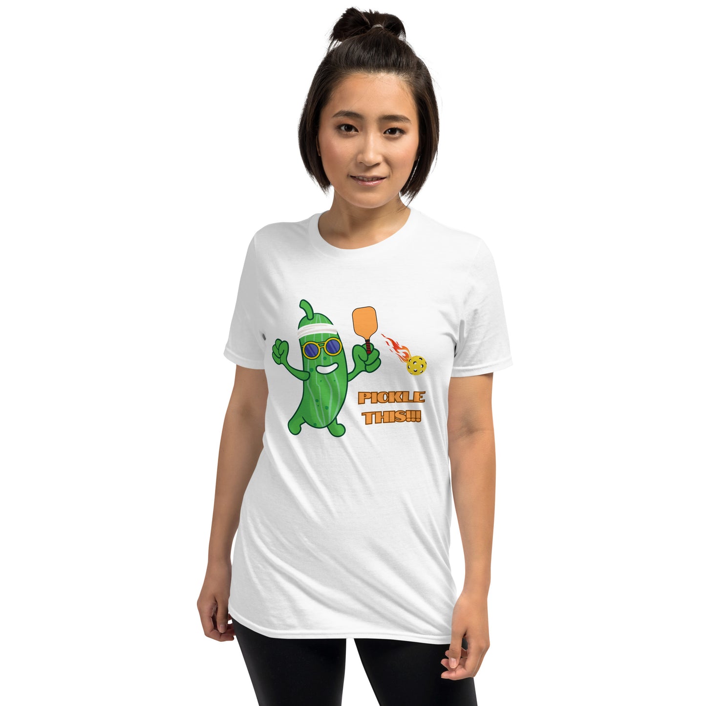 Pickleball "Pickle This!!!" Short-Sleeve Unisex T-Shirt