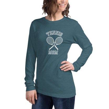 "Tennis Mom" Unisex Long Sleeve Tee