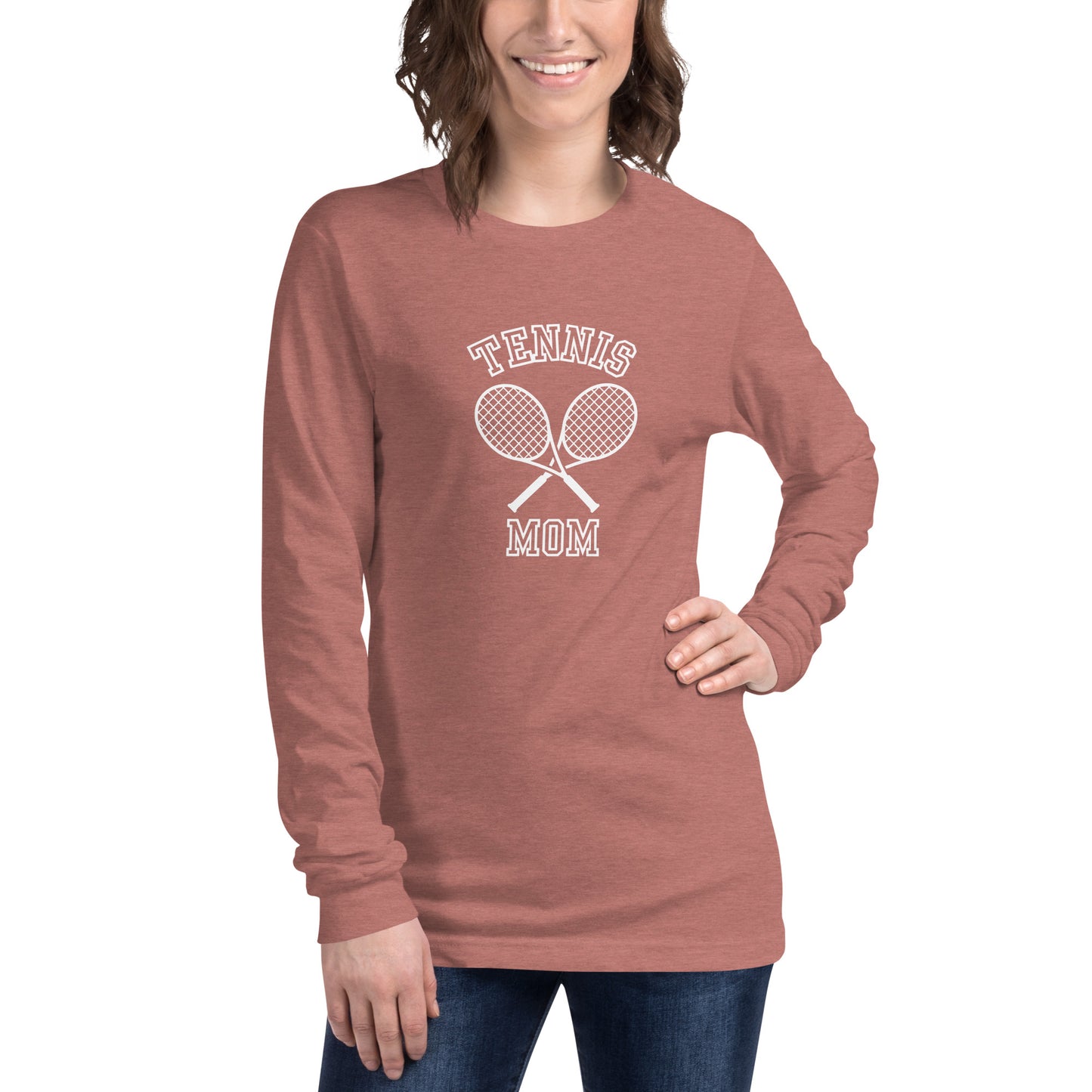 "Tennis Mom" Unisex Long Sleeve Tee