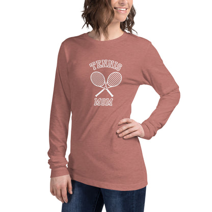 "Tennis Mom" Unisex Long Sleeve Tee