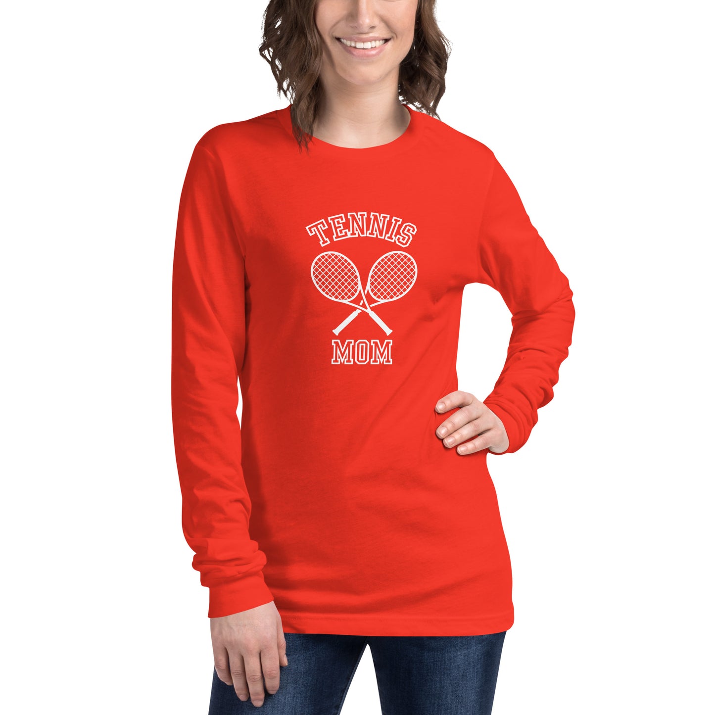 "Tennis Mom" Unisex Long Sleeve Tee