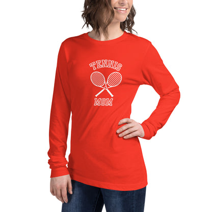 "Tennis Mom" Unisex Long Sleeve Tee