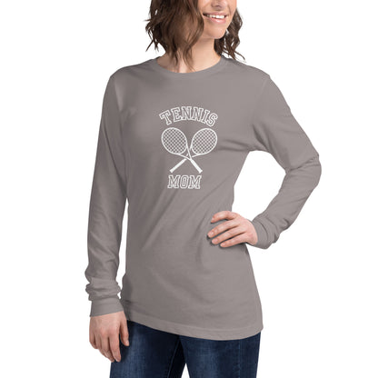 "Tennis Mom" Unisex Long Sleeve Tee