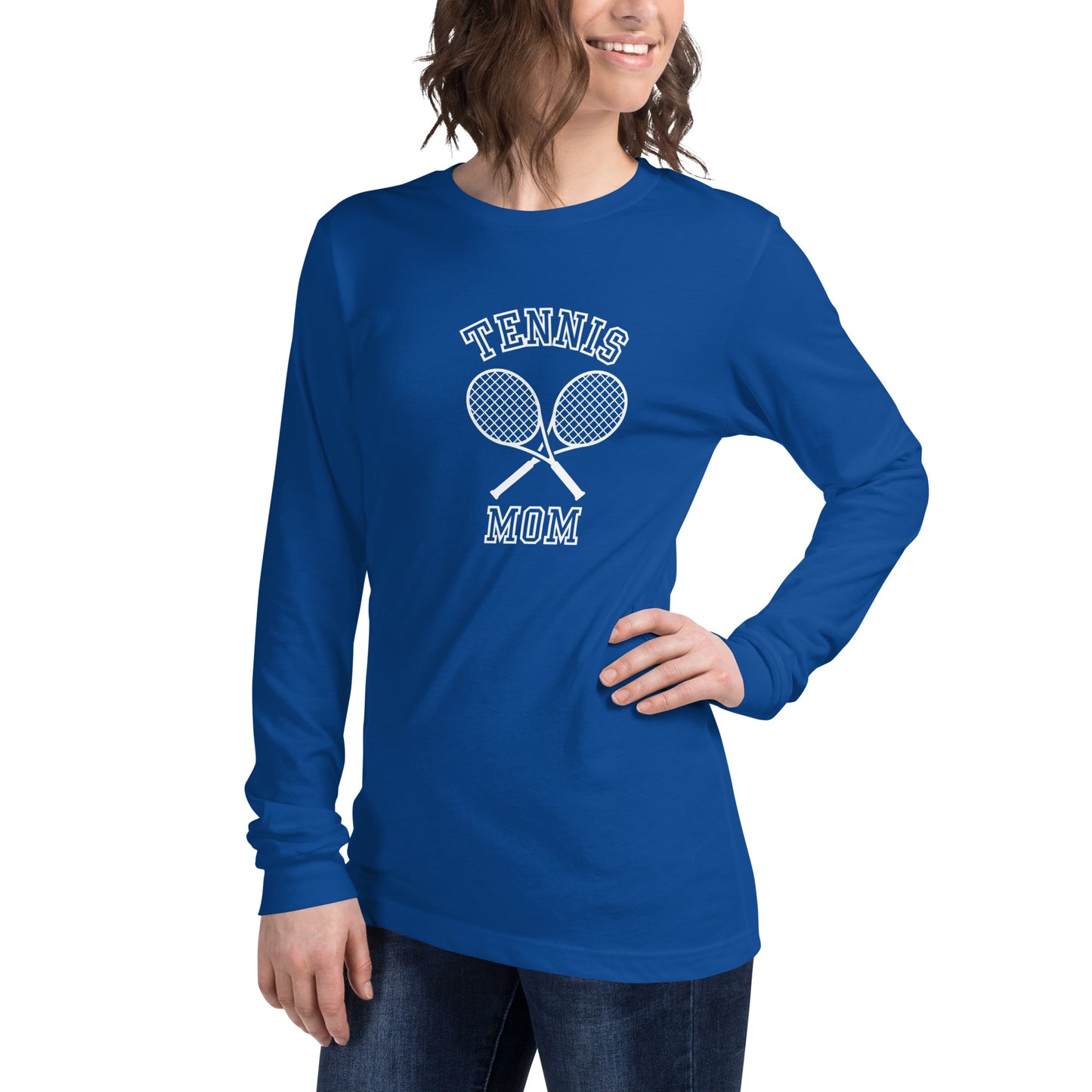 "Tennis Mom" Unisex Long Sleeve Tee