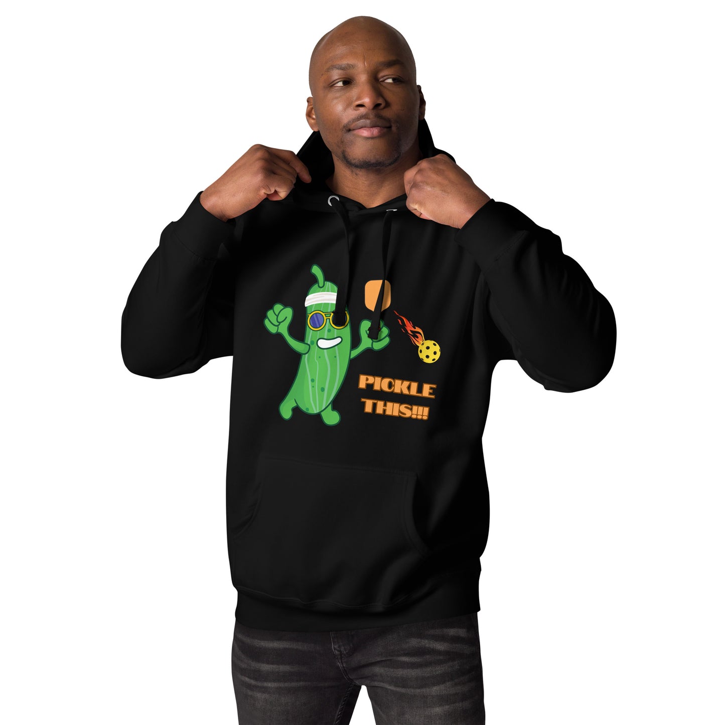 Pickleball "Pickle This!!!" Unisex Hoodie