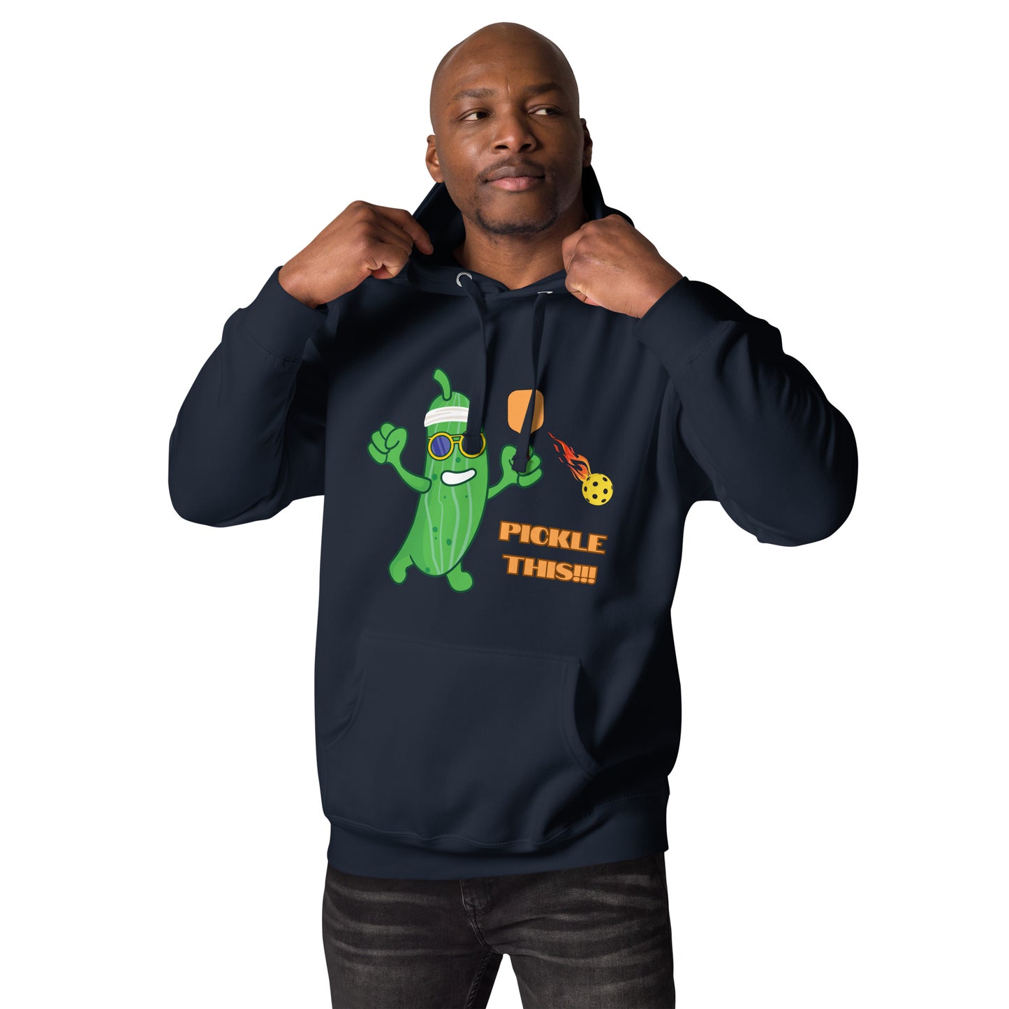 Pickleball "Pickle This!!!" Unisex Hoodie