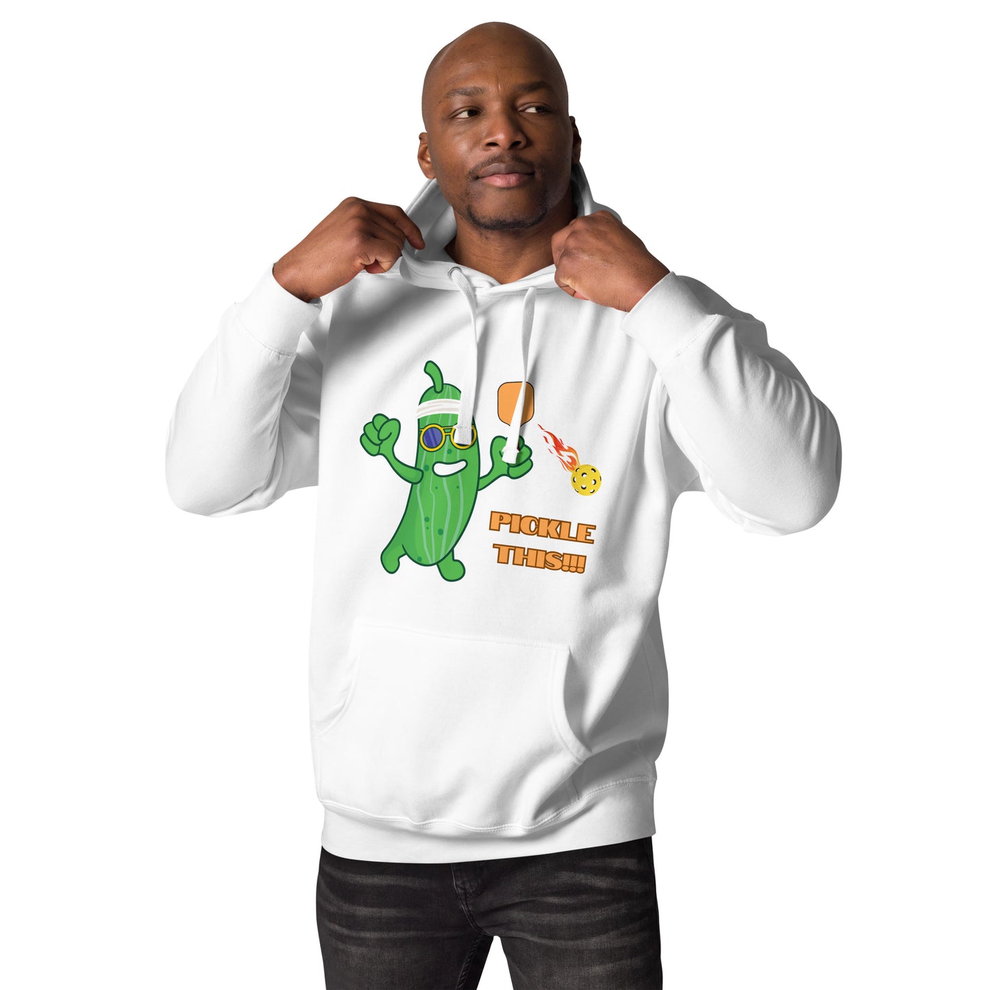 Pickleball "Pickle This!!!" Unisex Hoodie