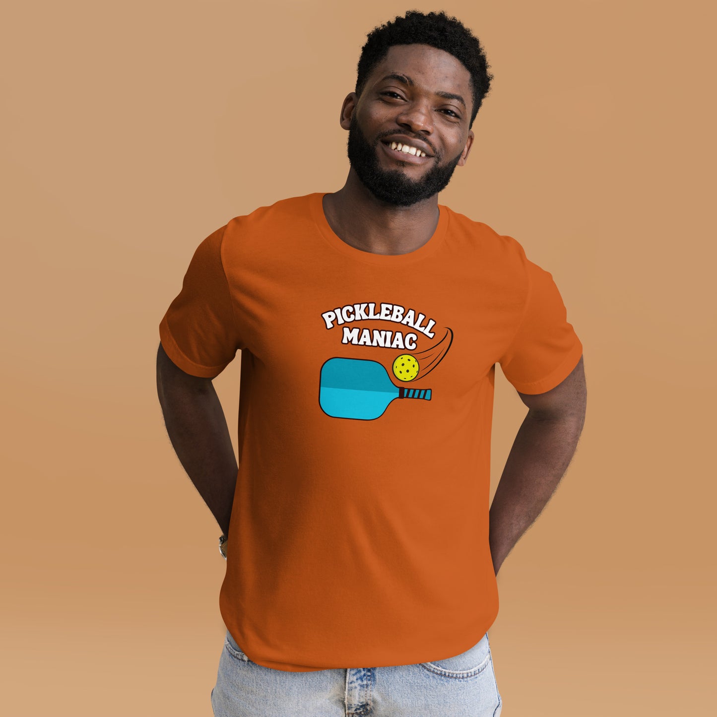 Pickleball Maniac T-shirt unisexe