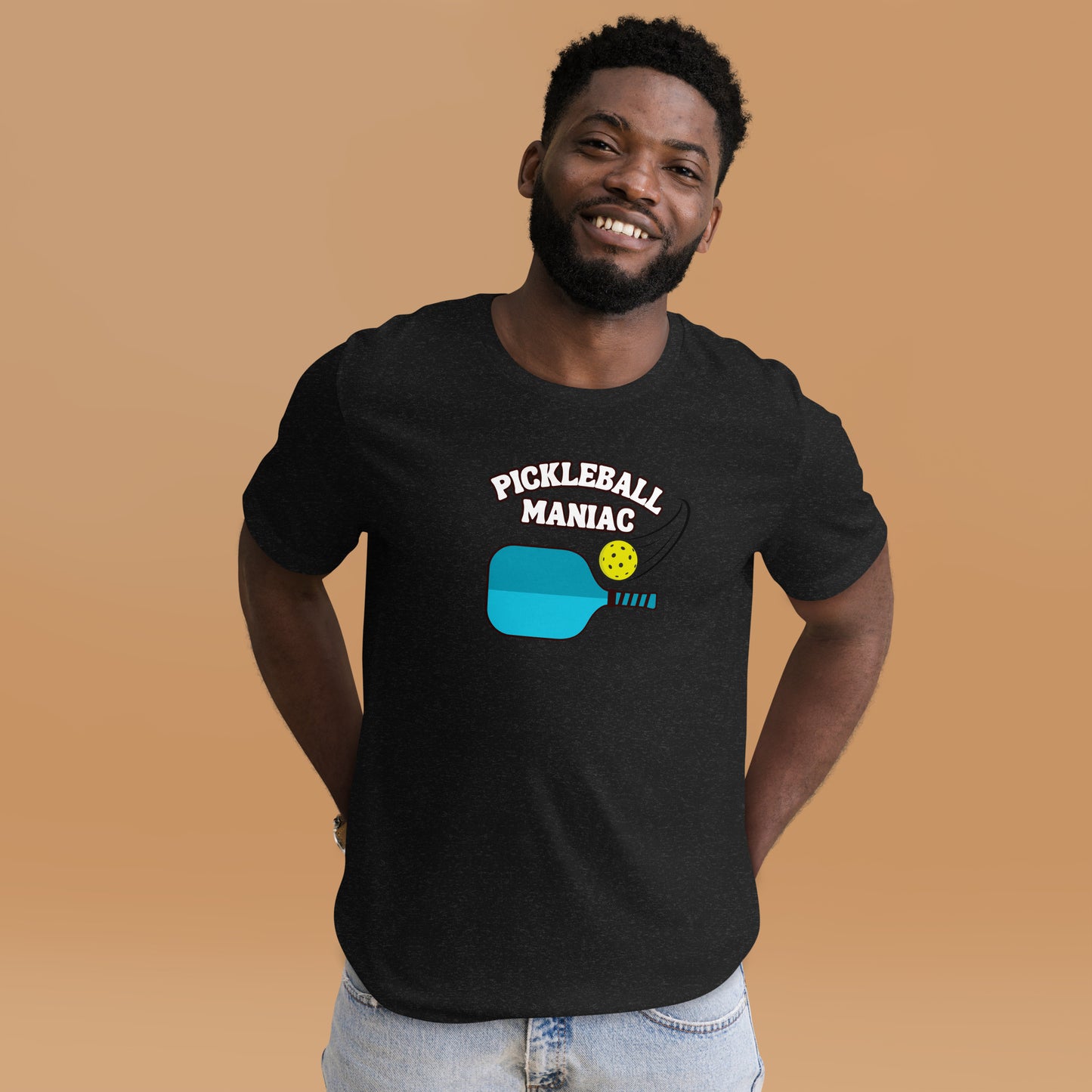 Pickleball Maniac T-shirt unisexe