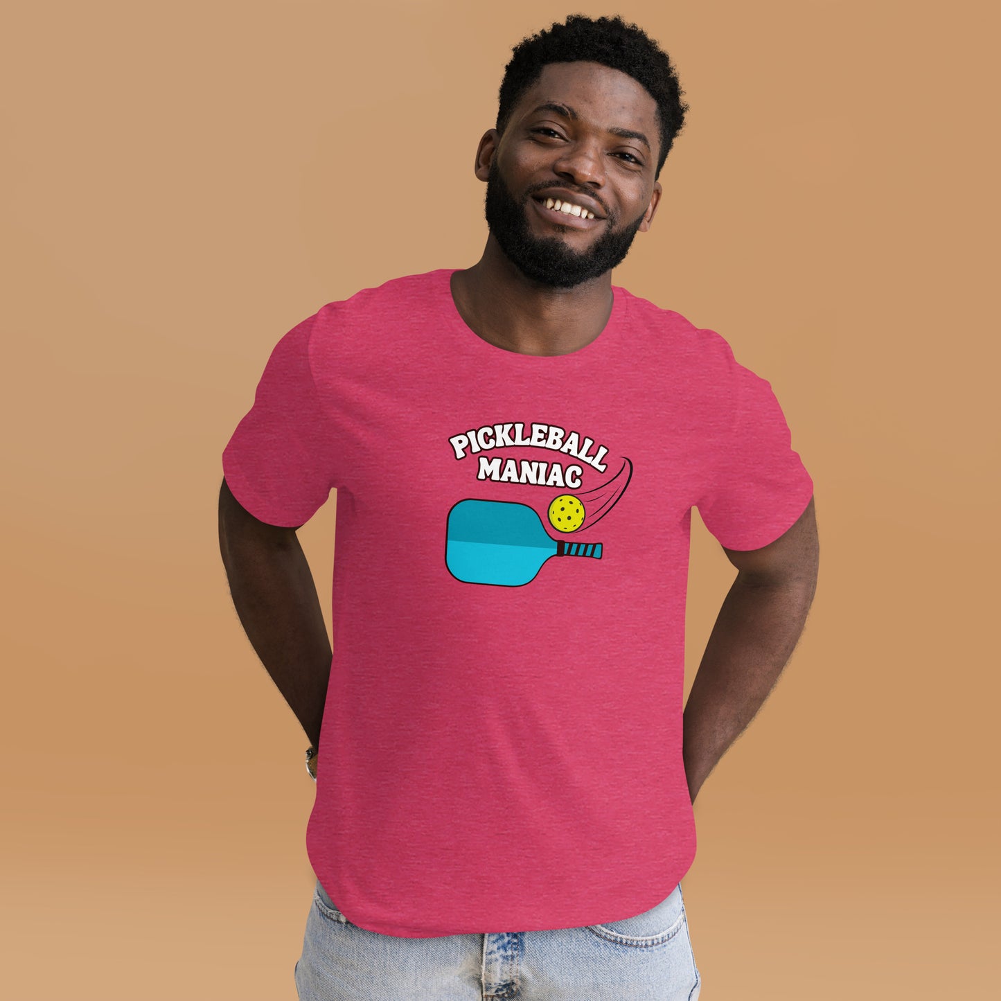 Pickleball Maniac Unisex t-shirt