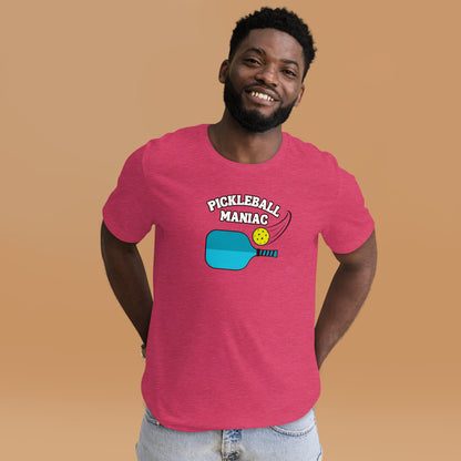 Pickleball Maniac T-shirt unisexe