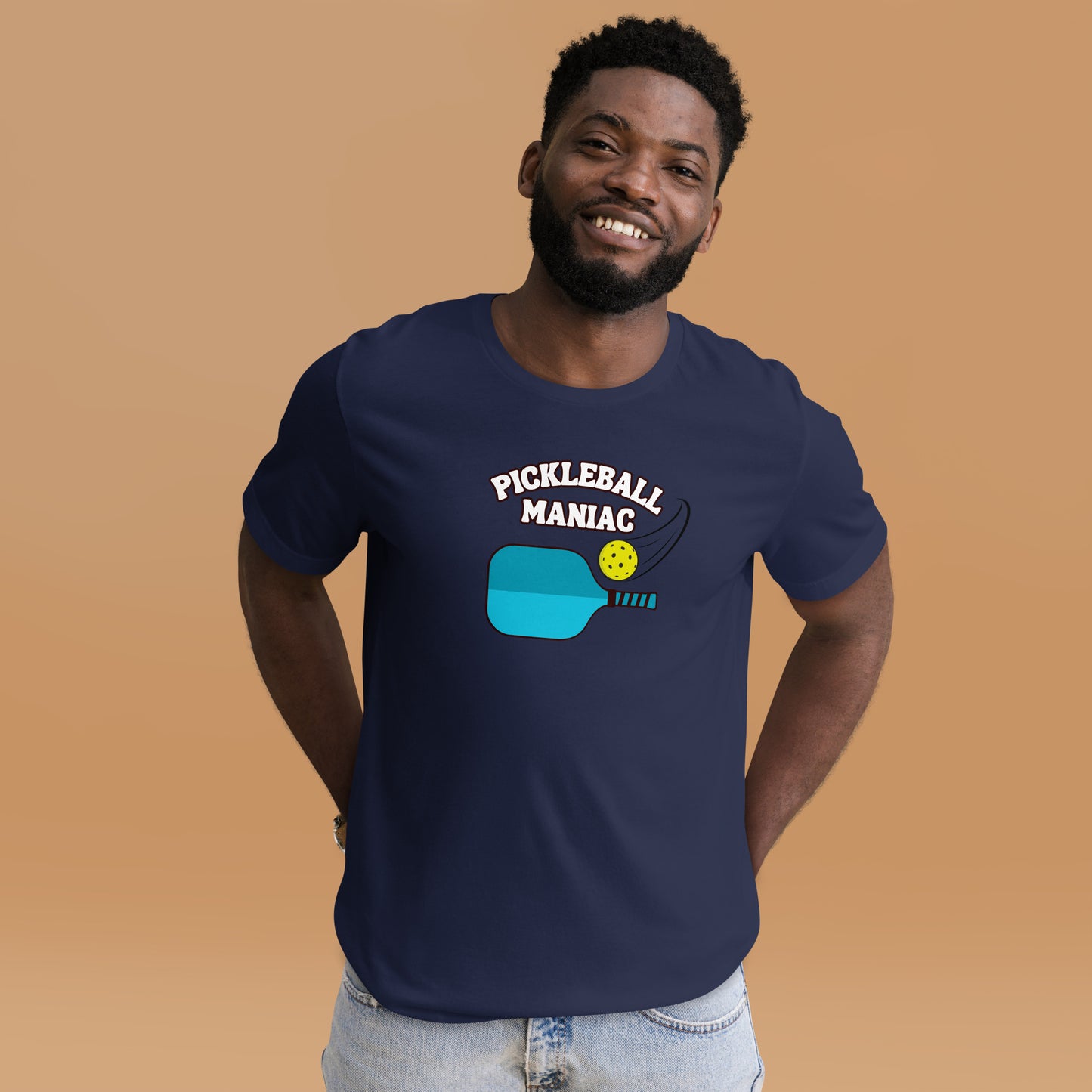 Pickleball Maniac T-shirt unisexe