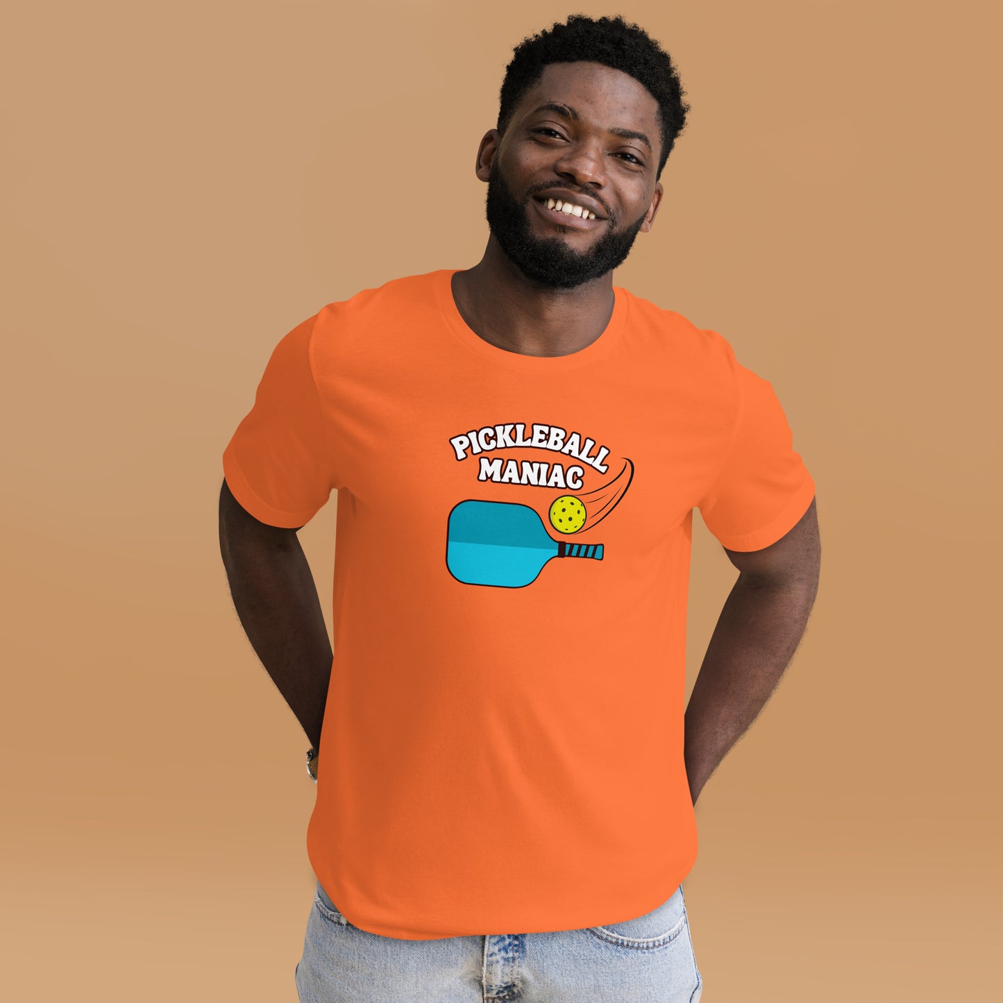 Pickleball Maniac T-shirt unisexe