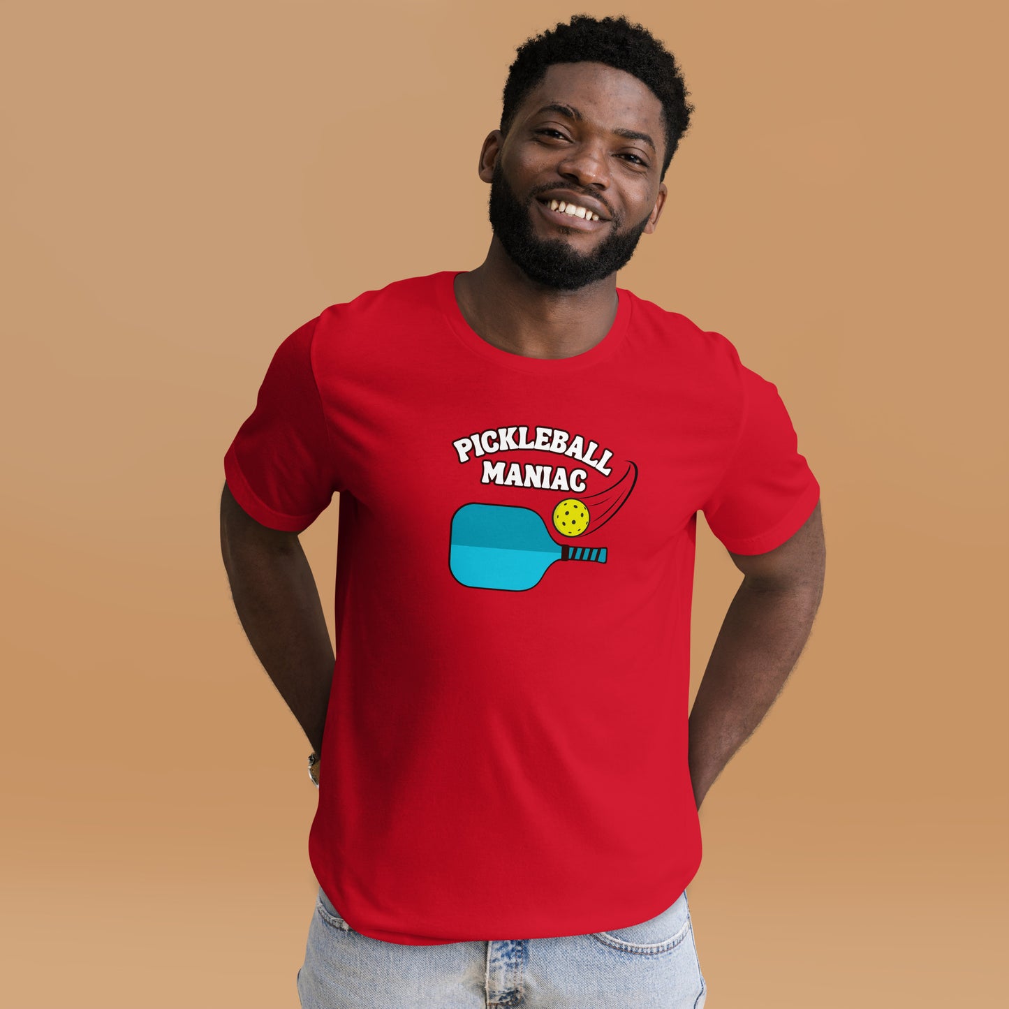 Pickleball Maniac T-shirt unisexe