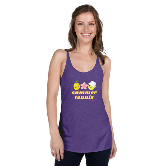 Summer Tennis Women's Racerback Tank