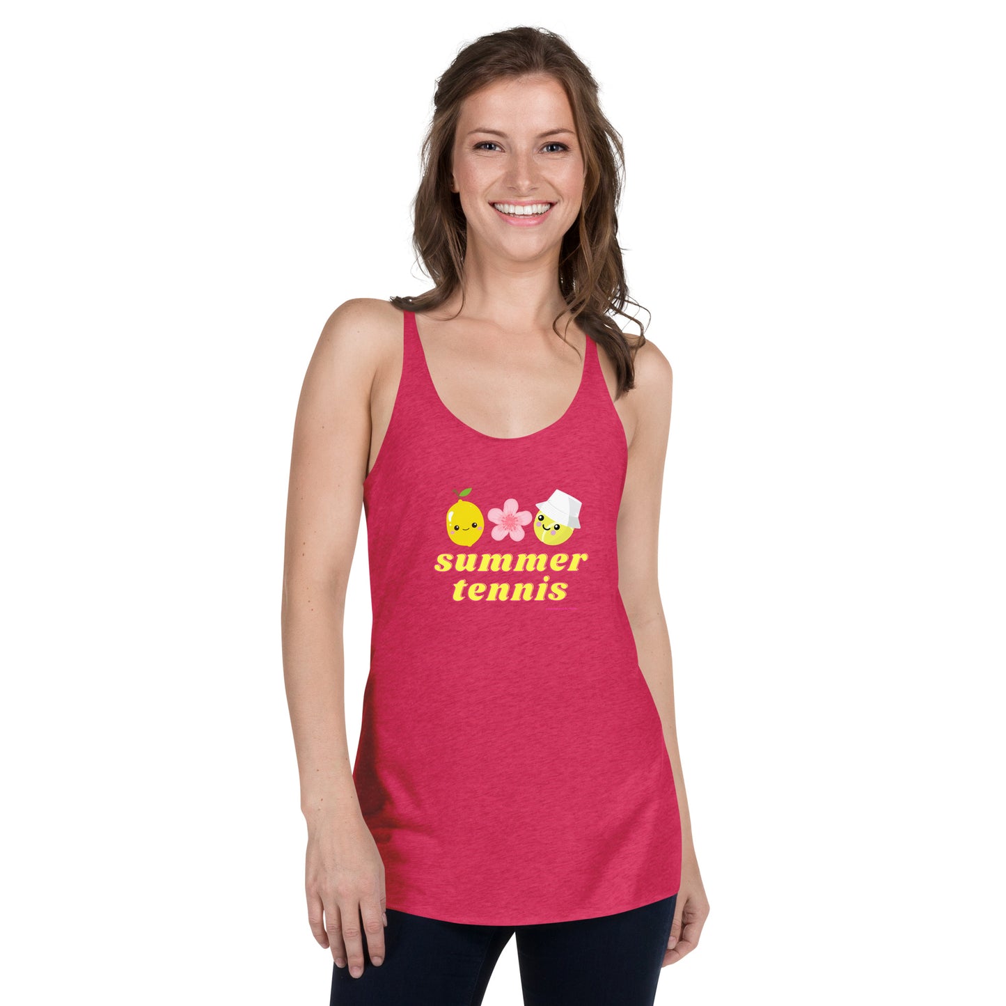 Summer Tennis Women's Racerback Tank