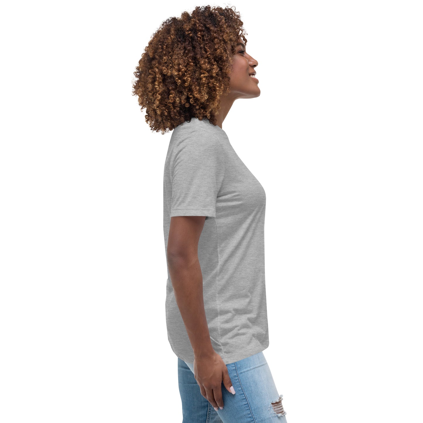 Courtney « Ici en train de s'amuser » T-shirt pour femme